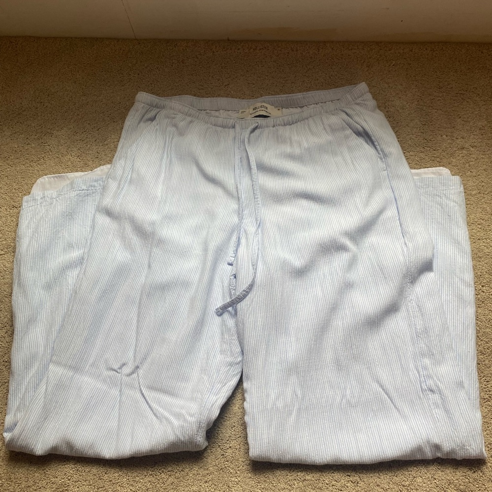 Hollister Blue Pajama Pants Relaxed Fit Intimates